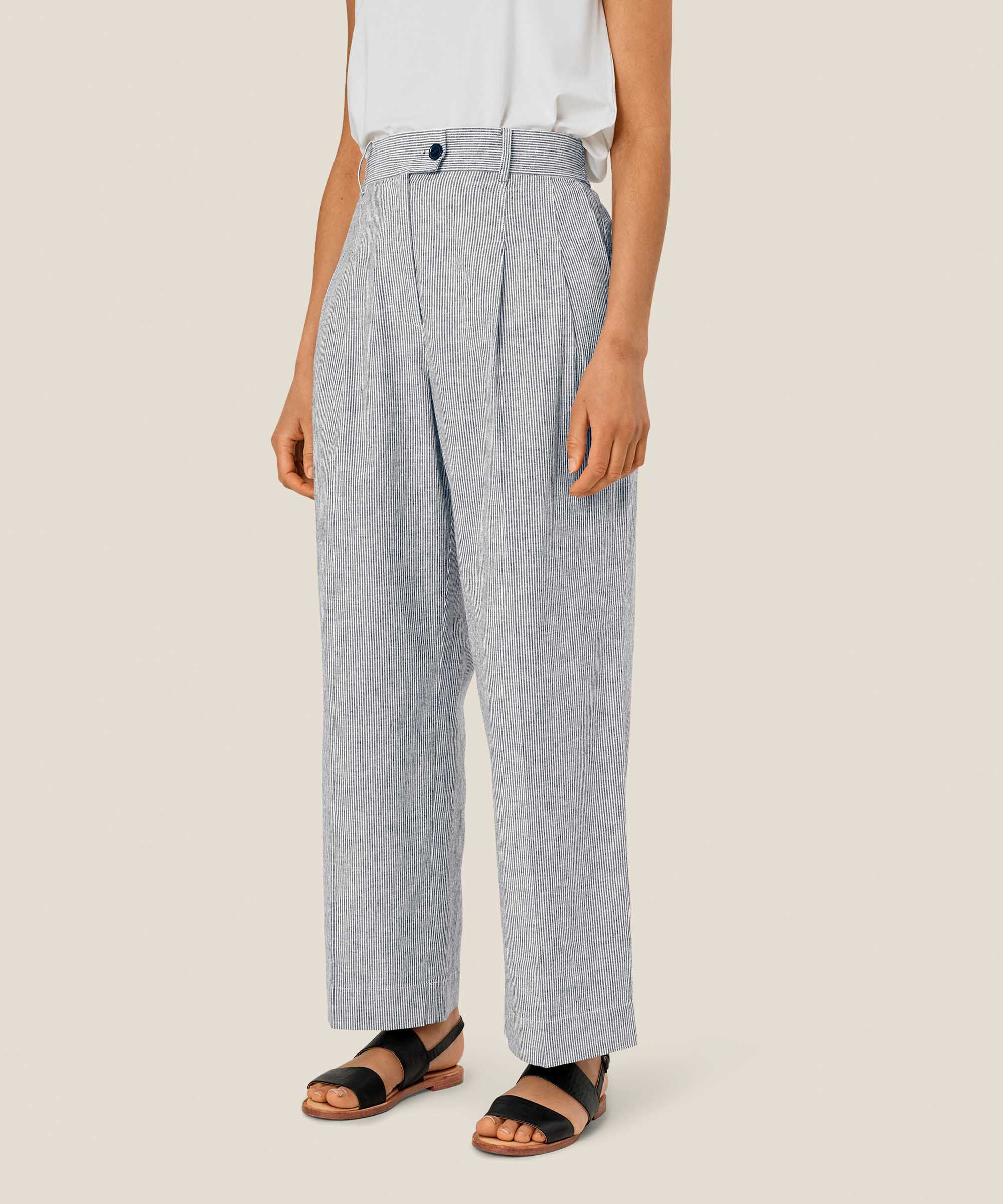 Perli Trousers, Black