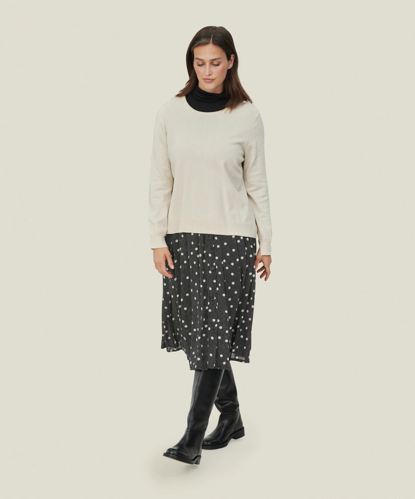 SANDINA SKIRT, Black