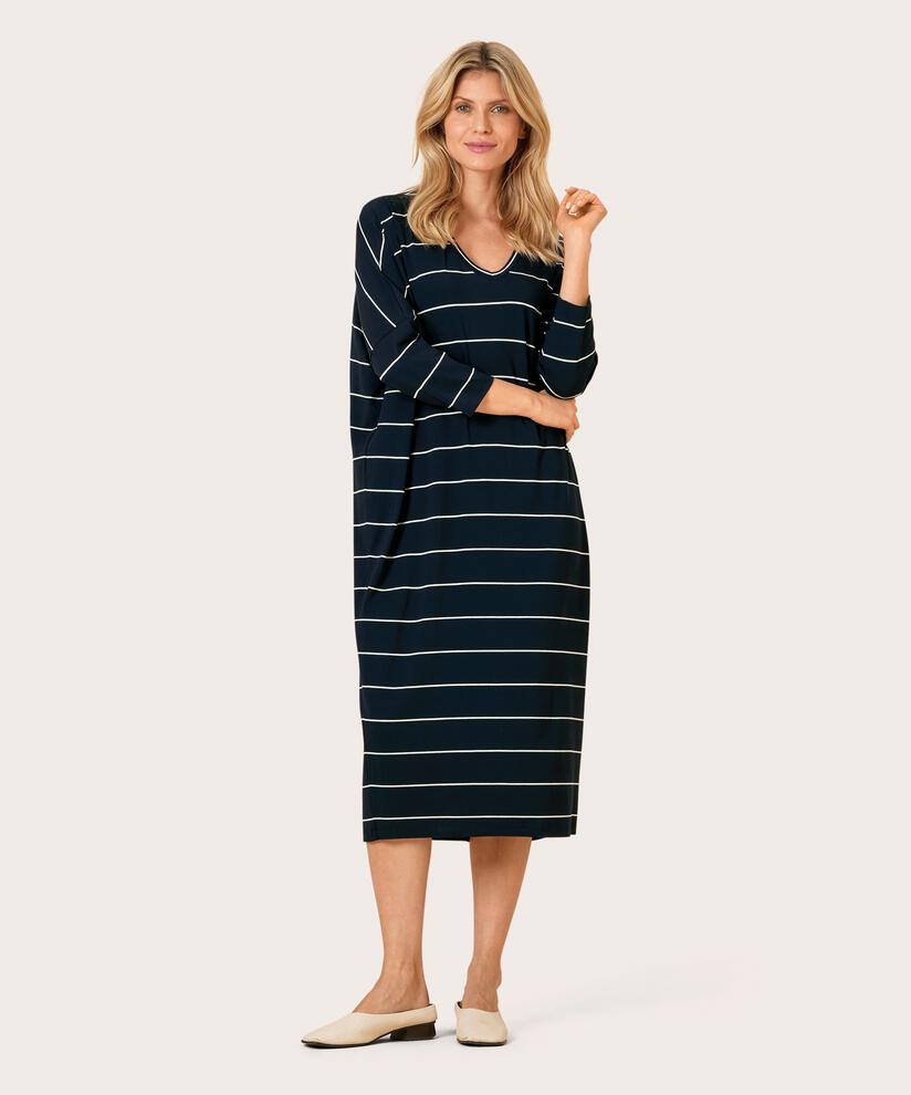 NYRINI JERSEY DRESS, Navy