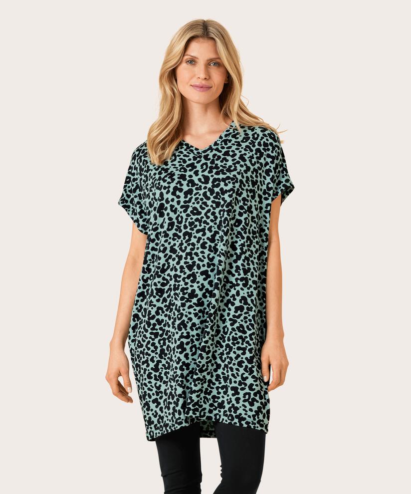 HERAMA JERSEY TUNIC, Blue Surf