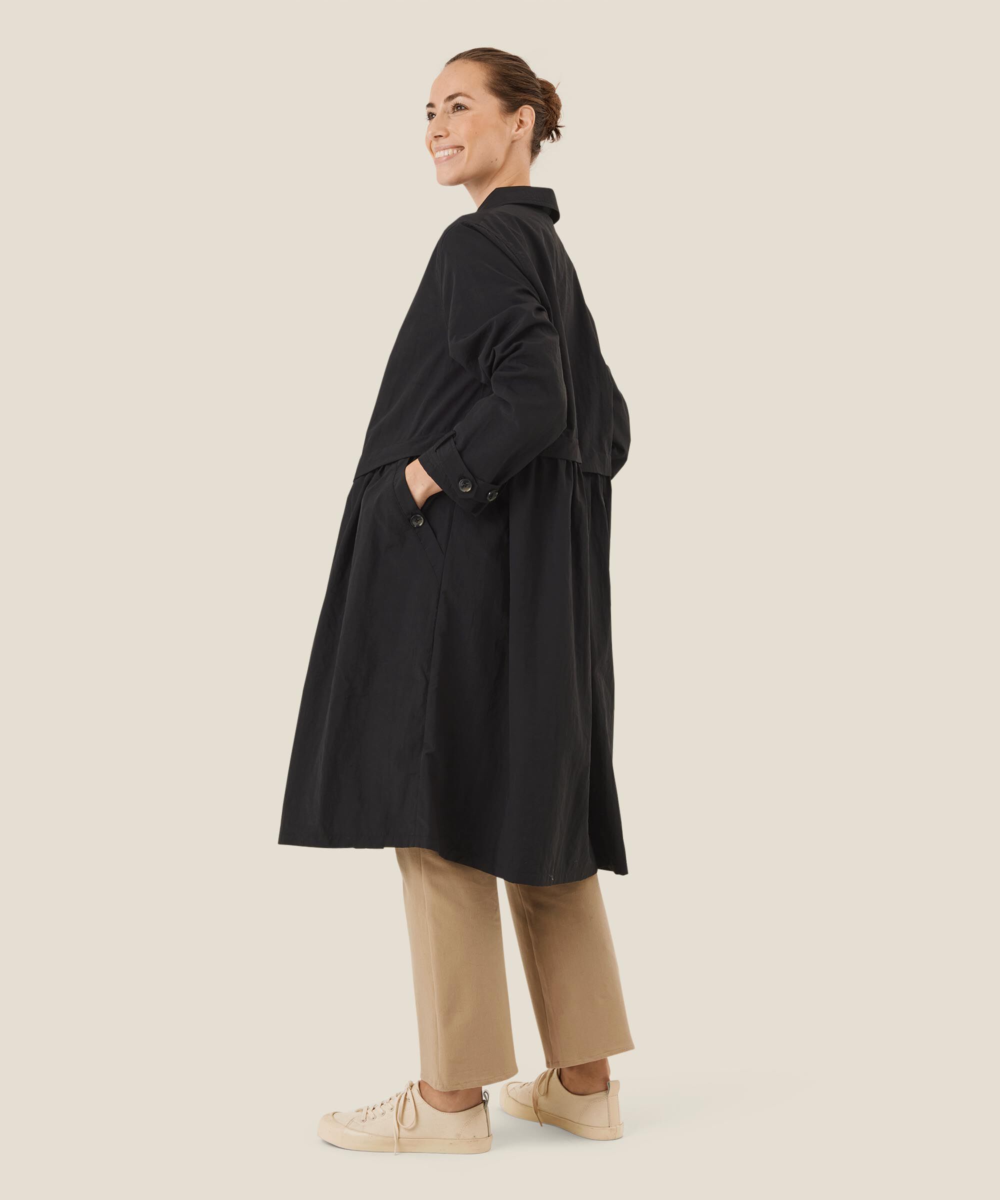 Tilia Coat, Black