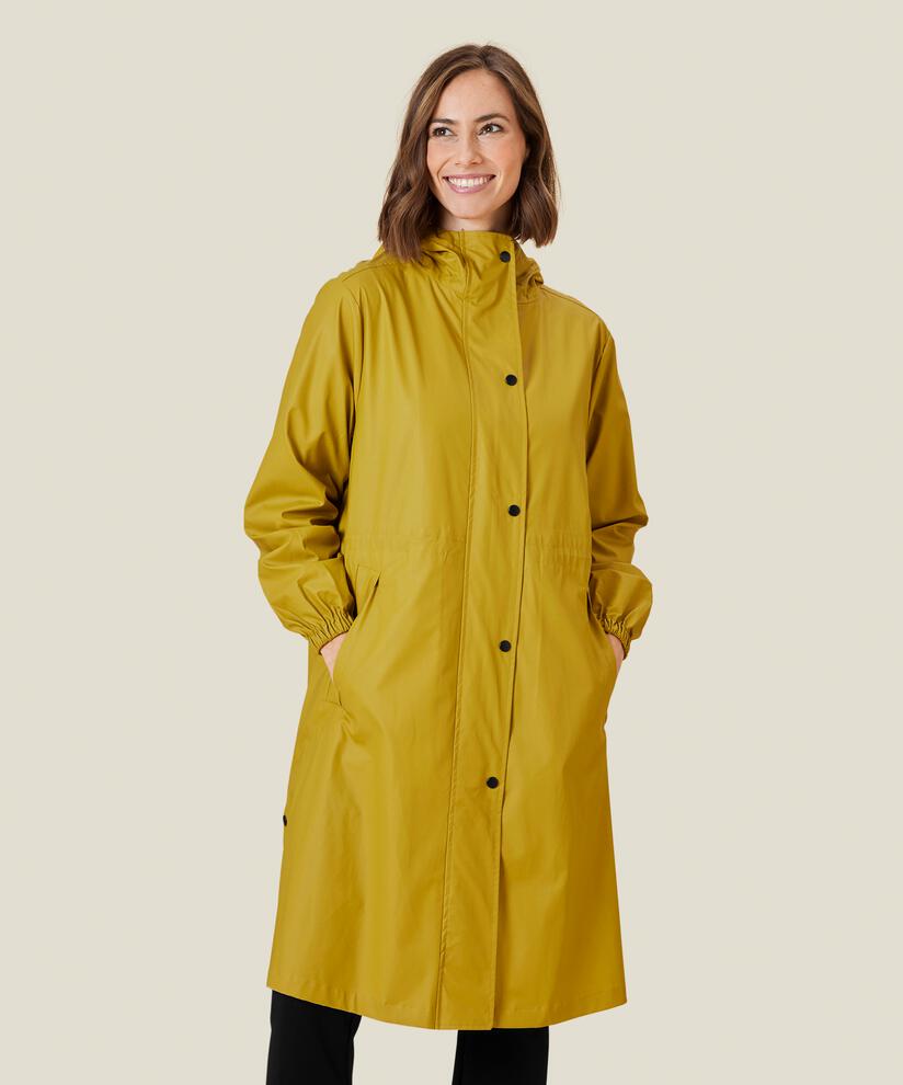Terenna Rain Coat, Olive Oil, hi-res