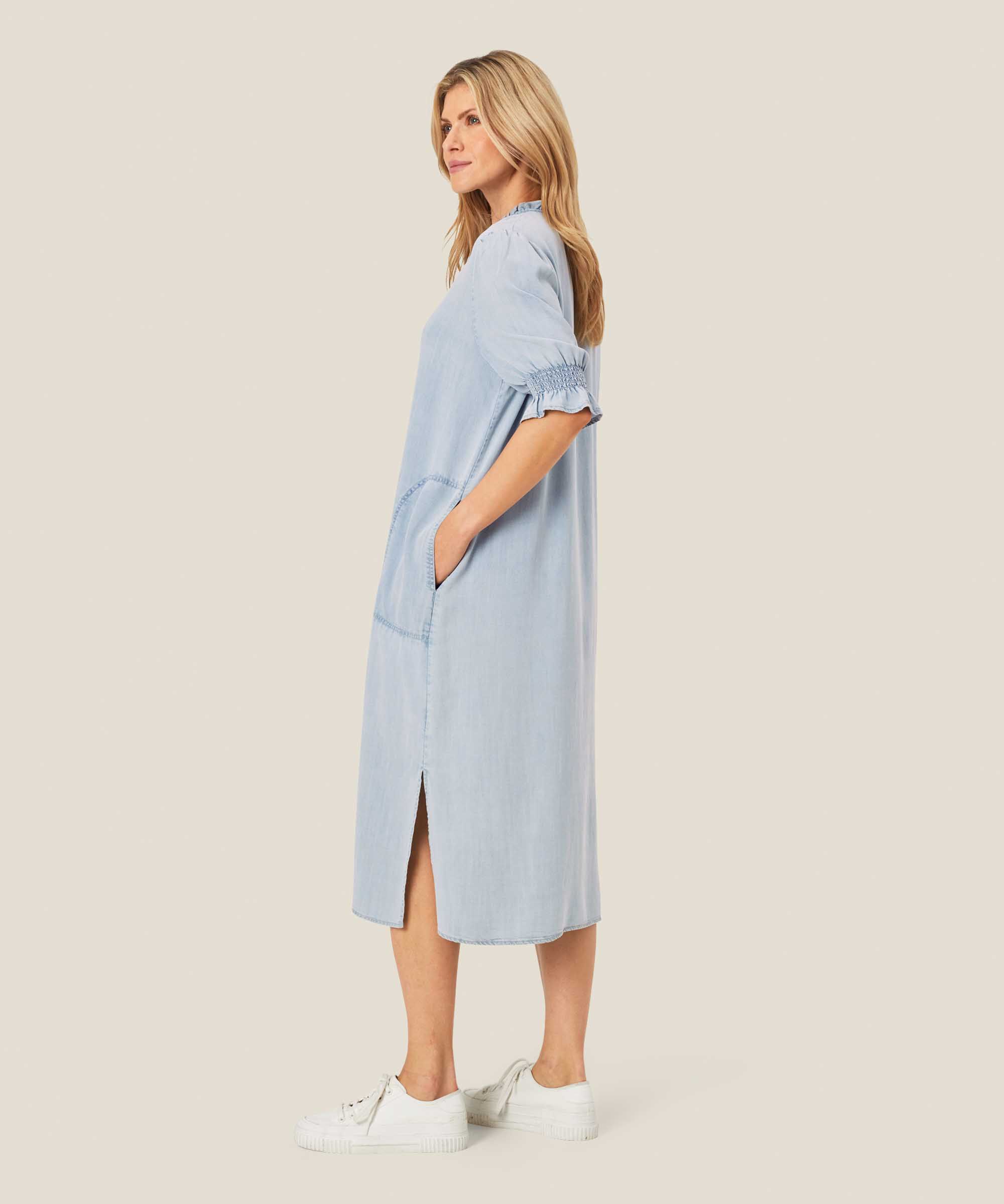 Nydelana Denim Dress, Light Denim