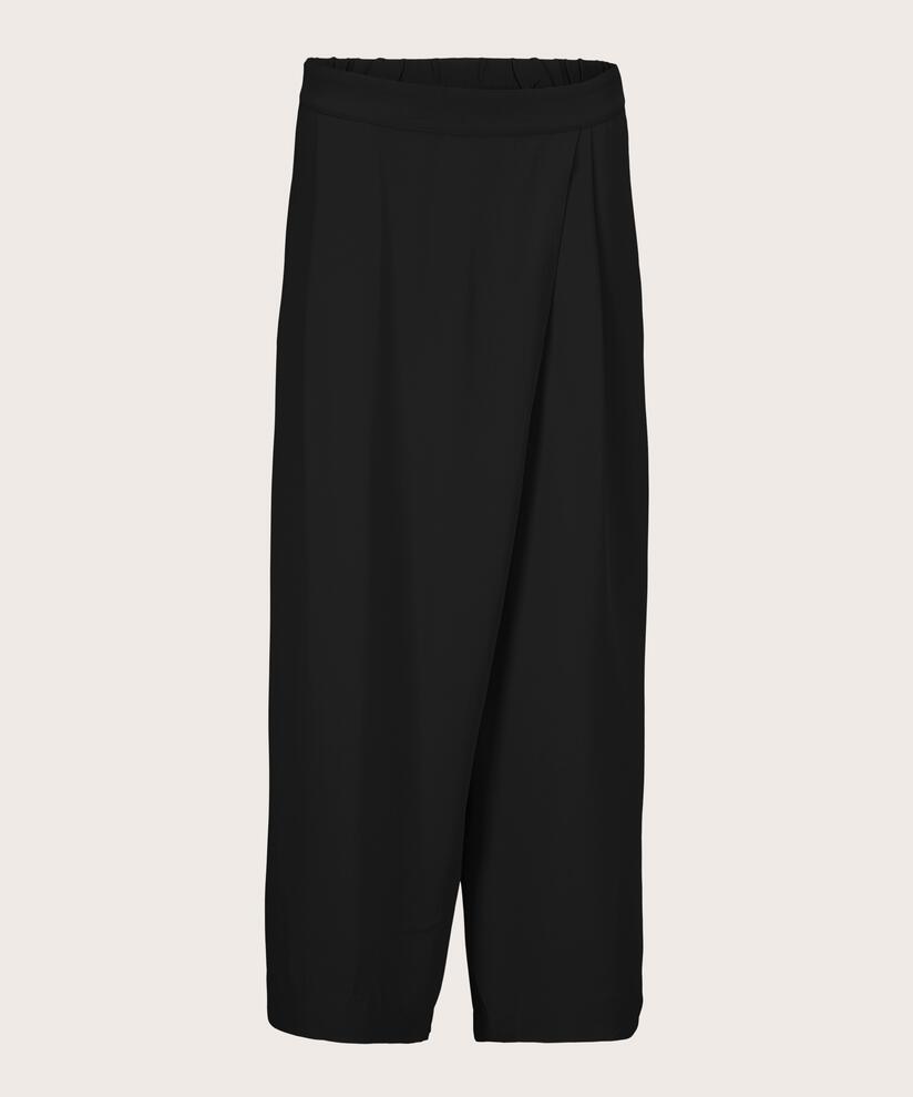 POELLA TROUSERS, Black