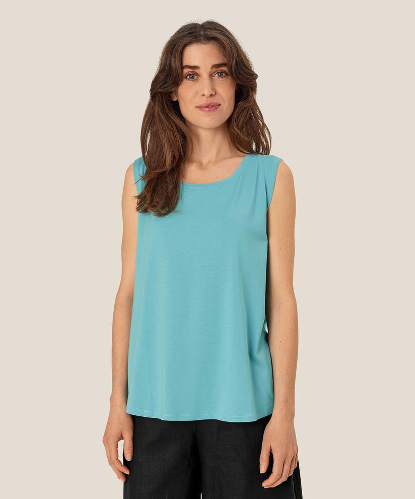 Elisa JERSEY Top, Aqua