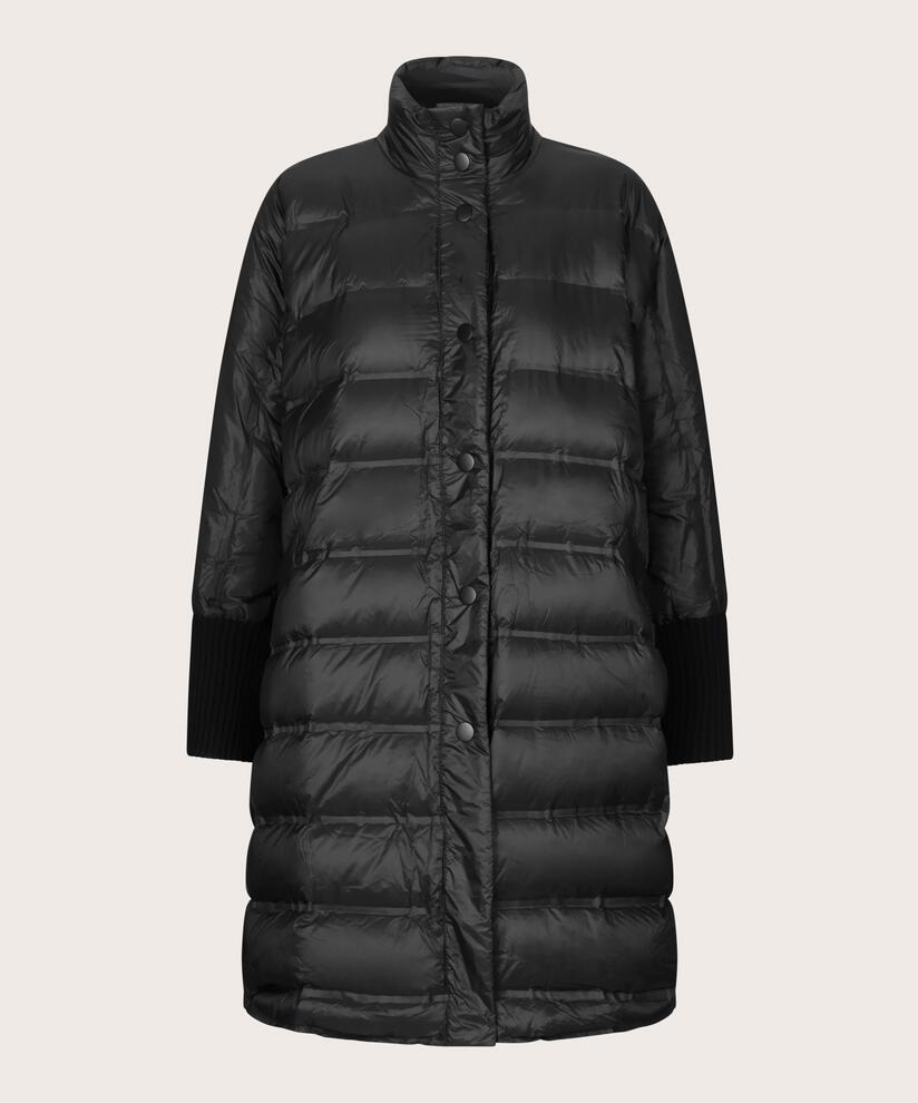Tilda Down Coat, Black