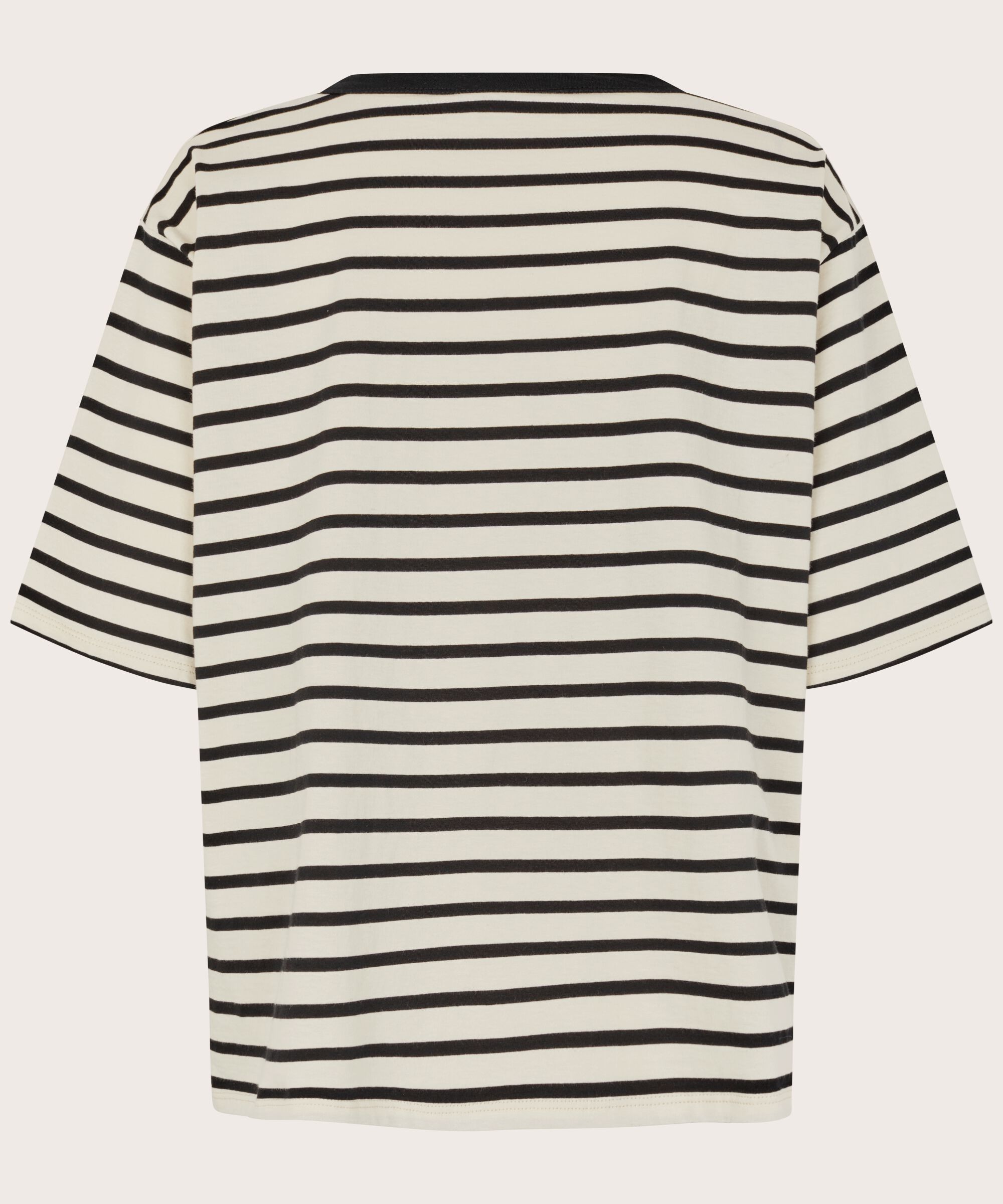 Doreann Jersey Top, Black