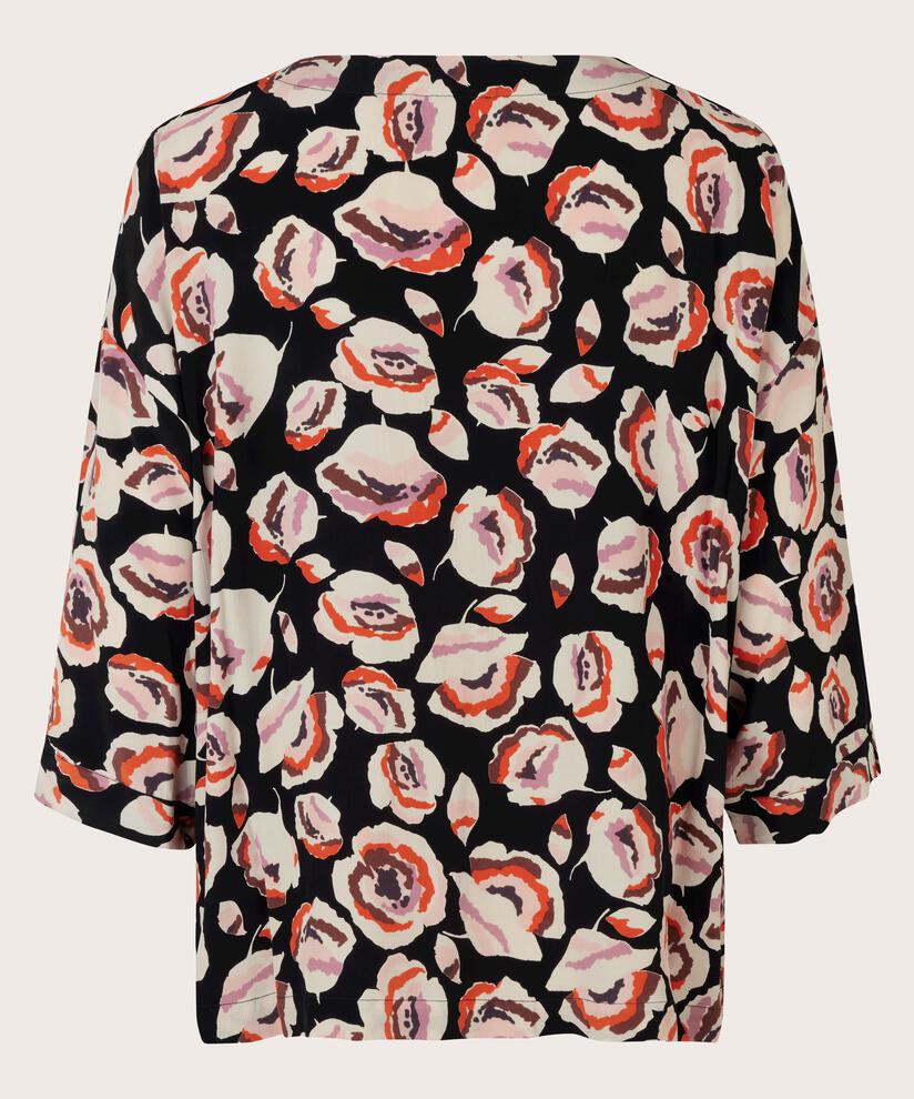 Becca Blouse, Red Clay