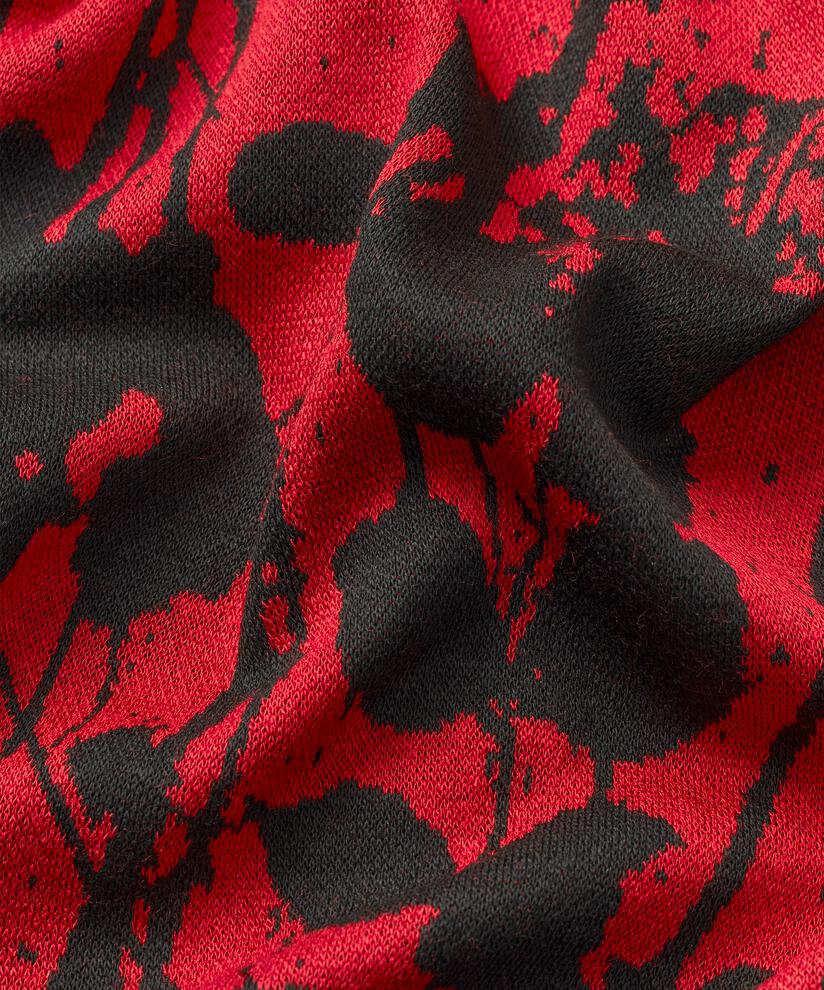 Barr JERSEY Top, Scarlet Sage