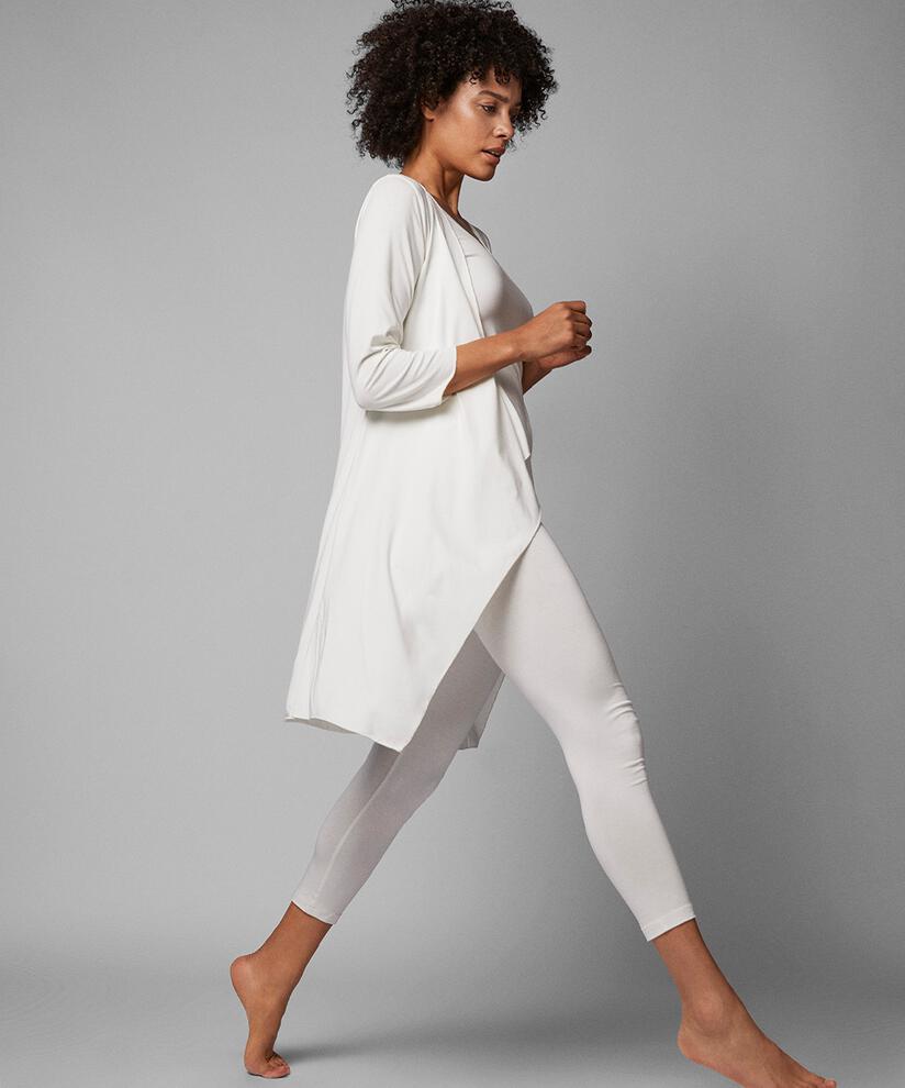 Ibone Jersey Cardigan, Cream