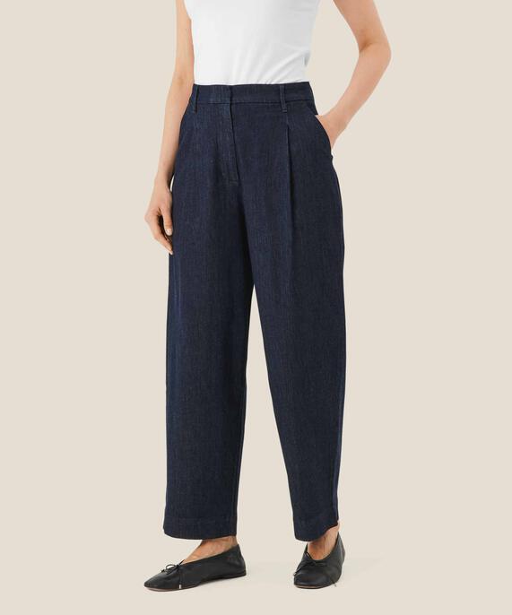 Piedad Trousers, Dark Denim