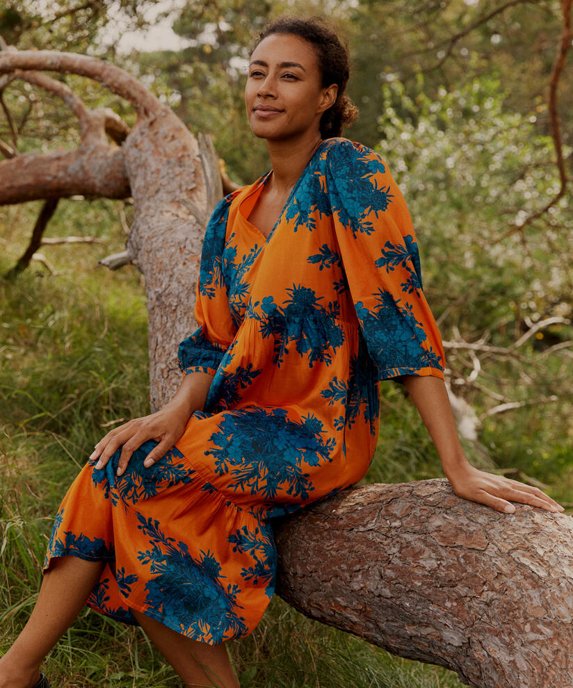 Nette Dress, Russ Orange