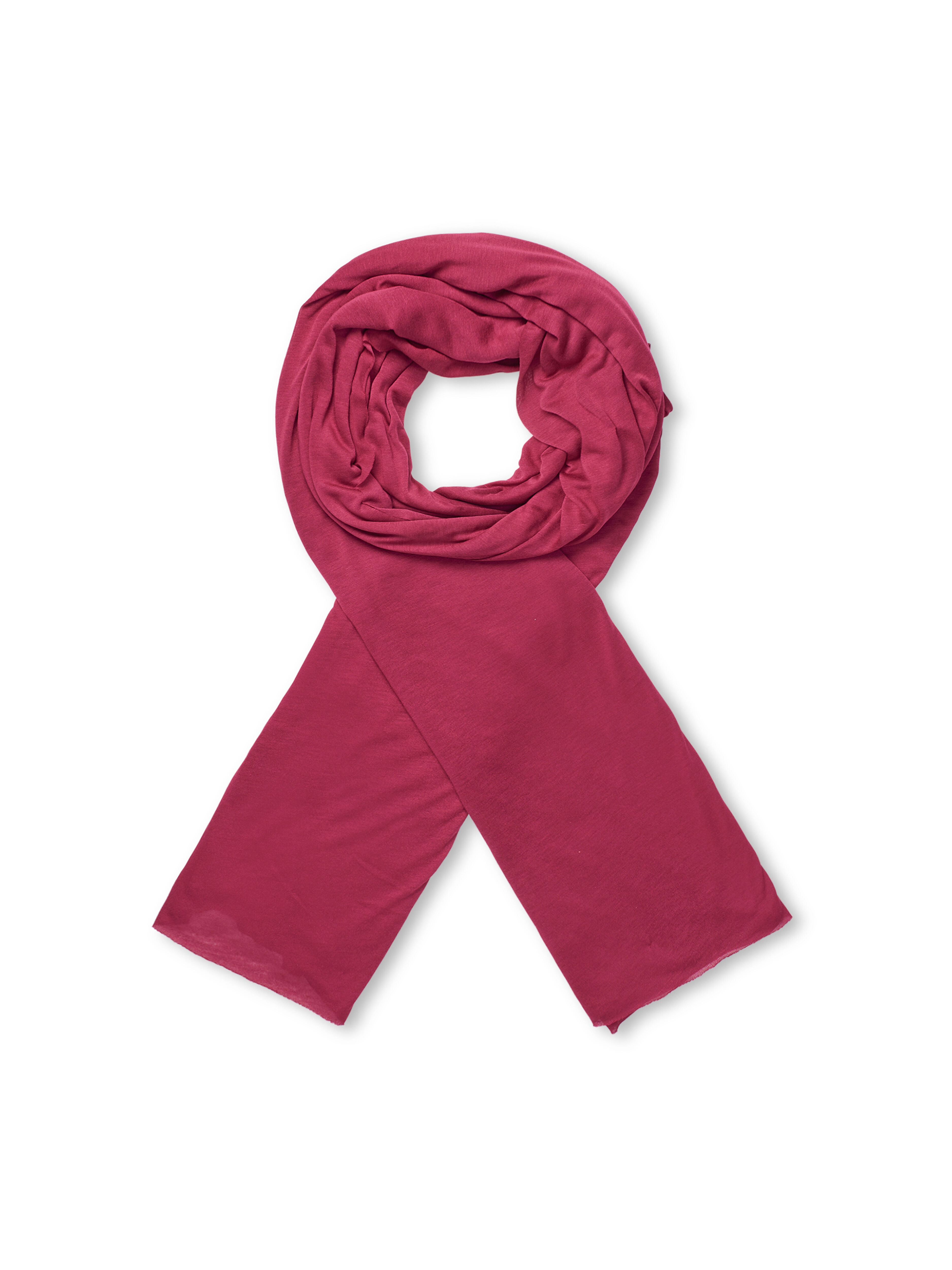 Amega Jersey Scarf, Beet Red