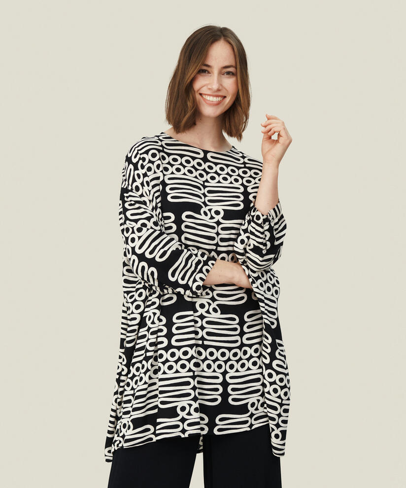 GUNILLA TUNIC, Black
