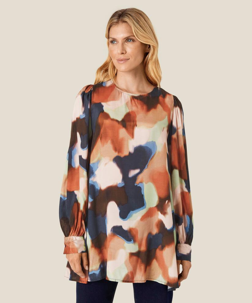 Grola Tunic, Rose Smoke
