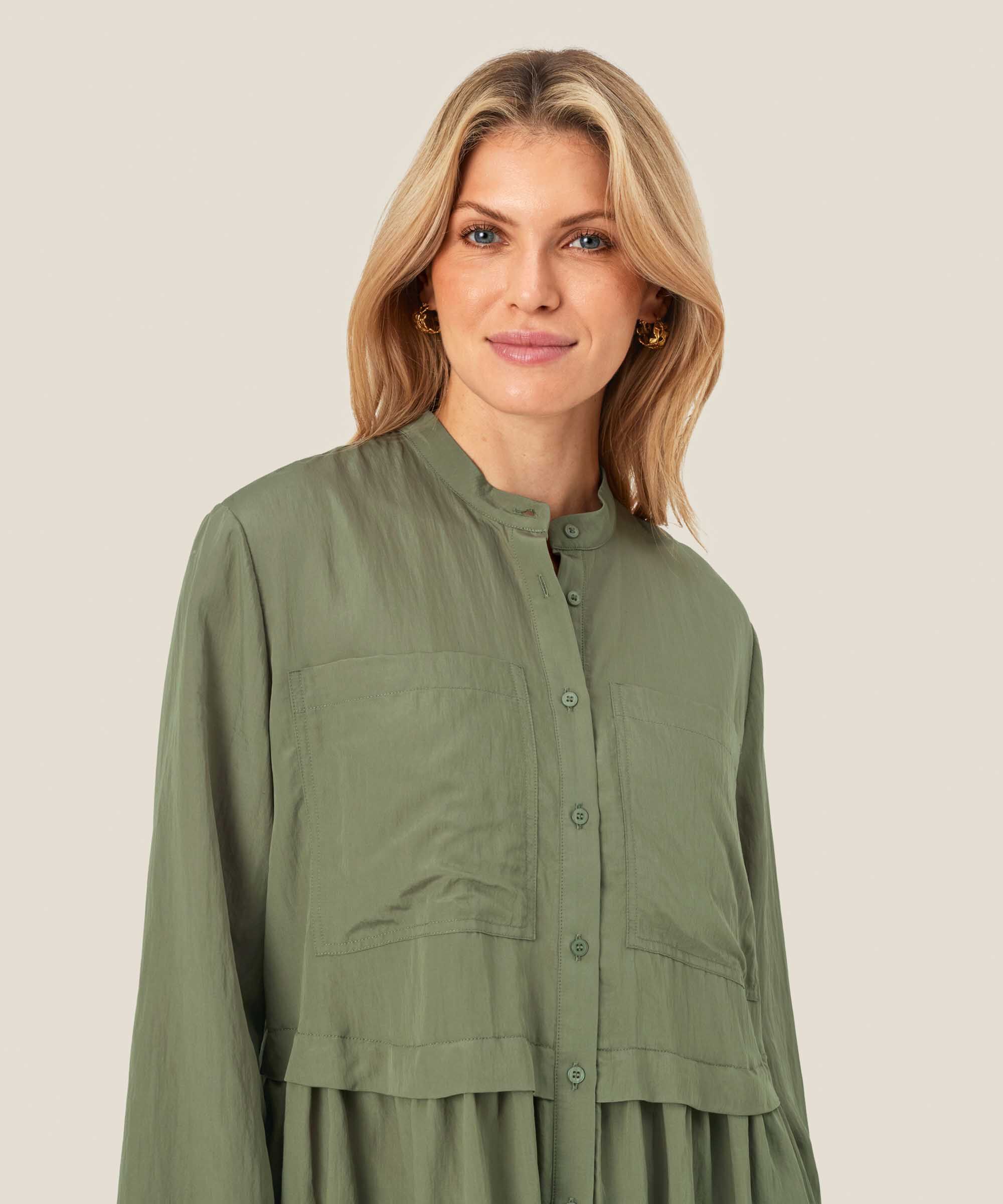 Ilenia Shirt, D. Lichen Green