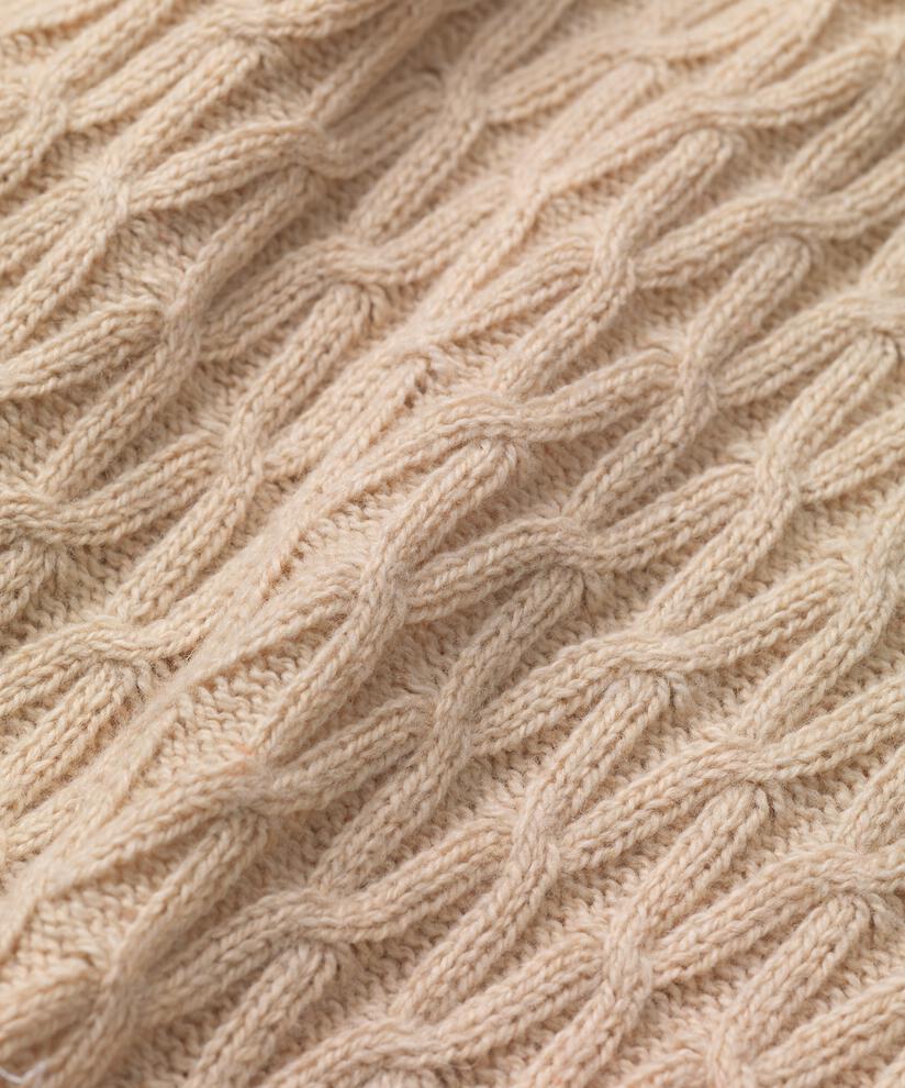 Lux Cardigan, L beige mel