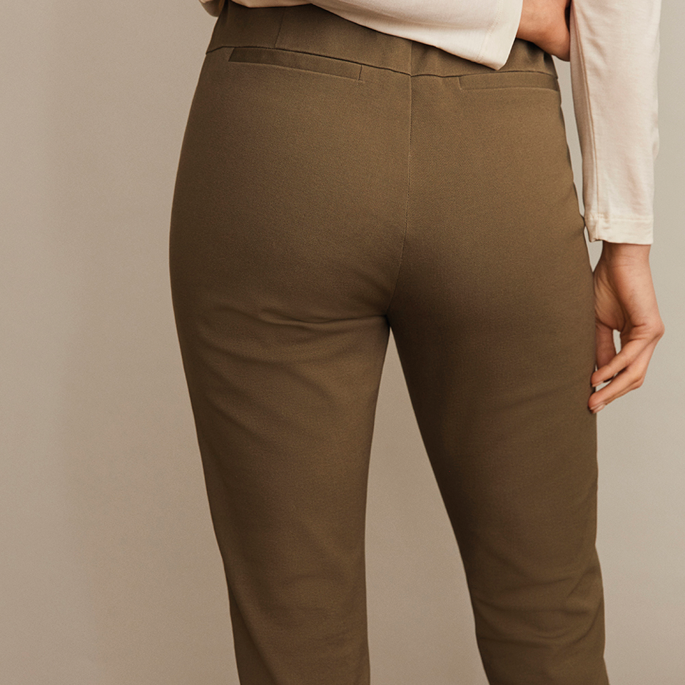 POPPY SLIM-FIT TROUSERS